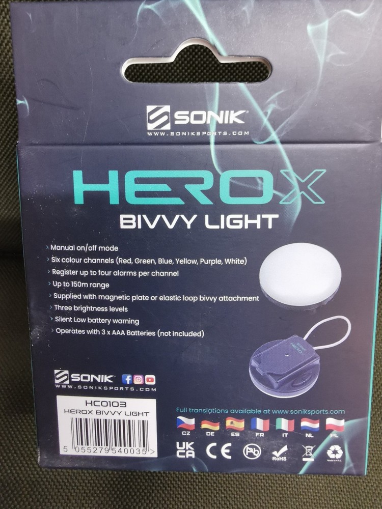 Sonik Herox Bivvy Light.
