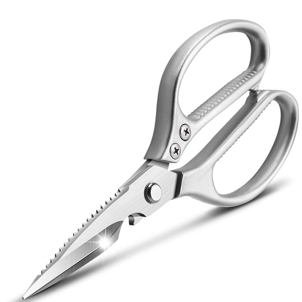 Multifunctional Kitchen Scissors Meat Fish Bone Cutting Shears Bottle Opener US