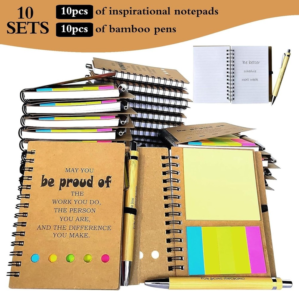 Compact Inspirational Notebook Collection