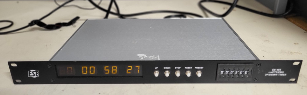 ESE ES-466 SMPTE/EBU UP/DOWN TIMER