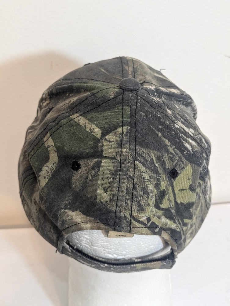 Camouflage Dicks Sporting Goods Ohio Big Buck Deer Baseball Hat Cap Hook & Loop