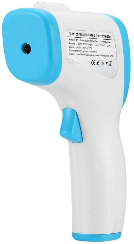 Front thermometer, infrared fever thermometer with LCD screen,