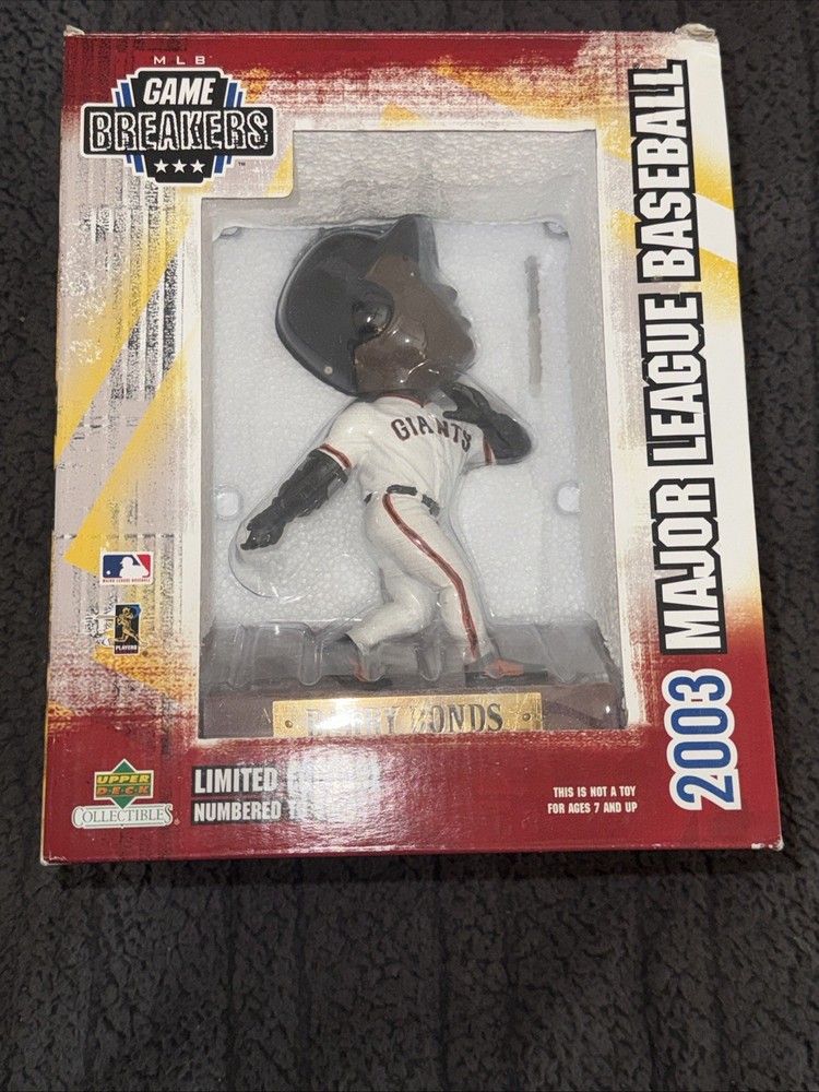 Upper Deck Game breakers Barry Bonds Bobblehead Limited Edition /5000 Giants