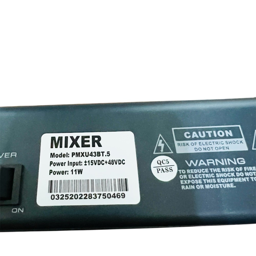 Pyle PMXU43BT.5 4-Channel Bluetooth Studio Mixer DJ Controller Console System