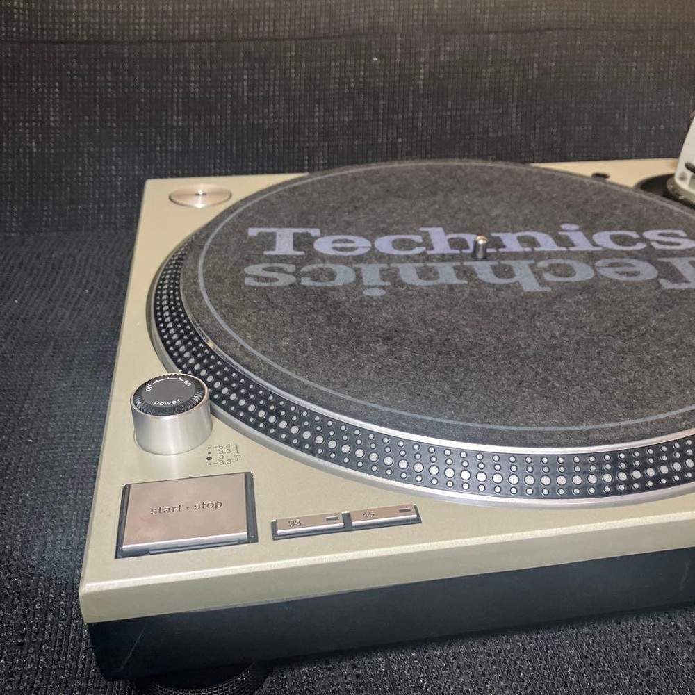 Technics SL-1200MK5 Silver Direct Drive Turntable Tested Scratch DJ Working