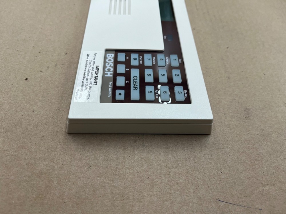Radionics Bosch D222A LCD Alarm Keypad Alpha Command Center