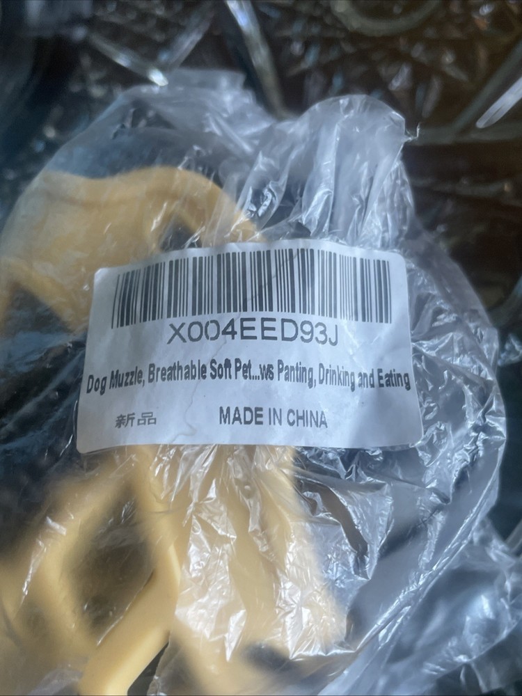 Small Silicone Dog Muzzle