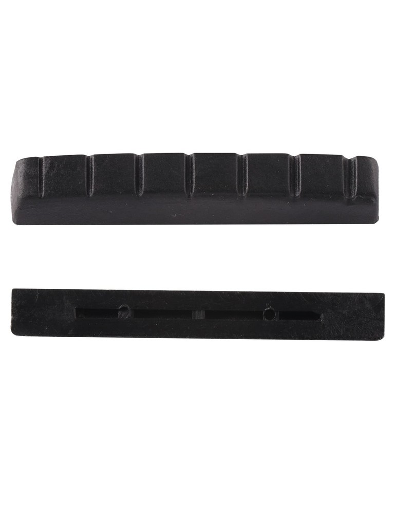 7 String Graphite Guitar Nut Pre-Slotted Top Nut for 7 String Electric Guitar Bl
