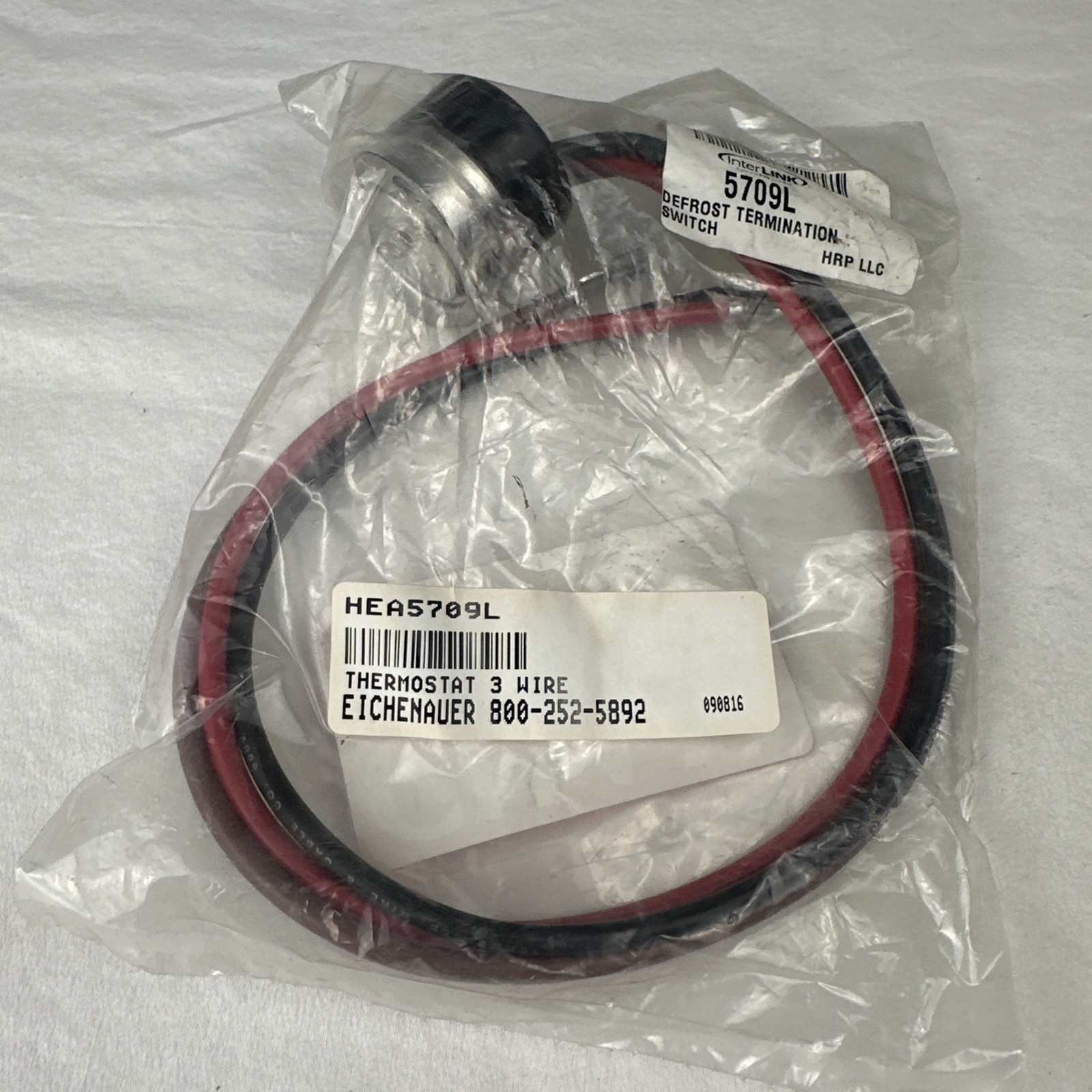 InterLink Norlake 034036 Defrost Termination Switch 5709-L Heatcraft HRP - NEW