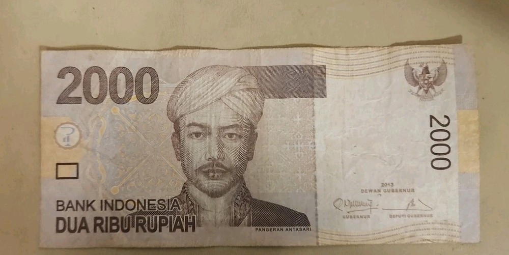 2013 Indonesia 2000 Rupiah Note