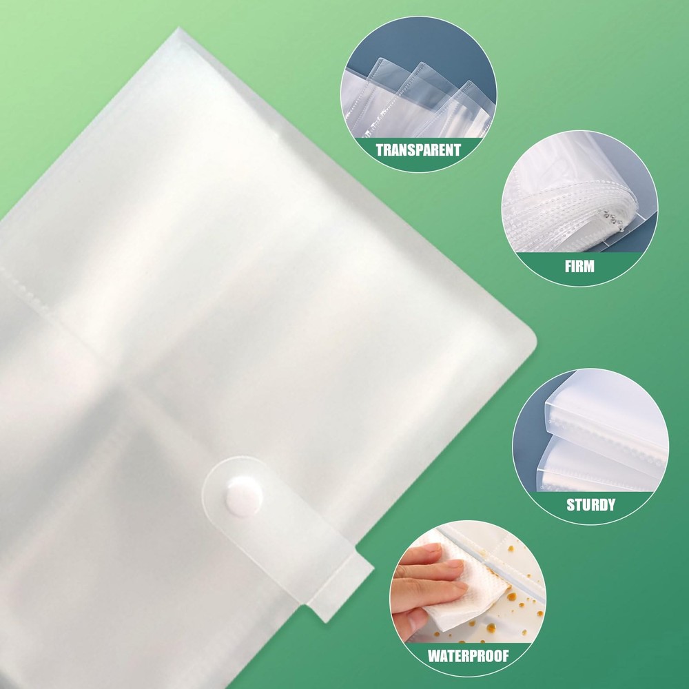 3x5 Index Card Organizer, BetterJonny Cards Clear Plastic Holder 1pcs