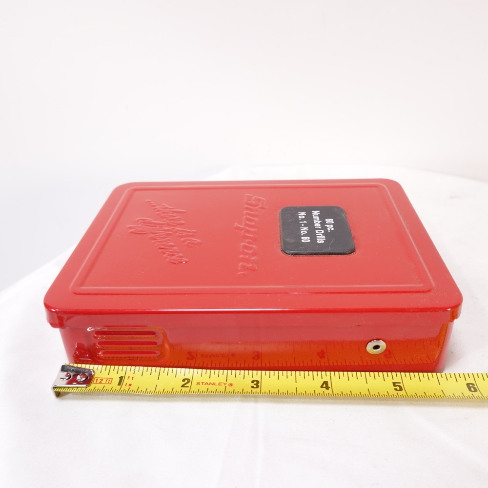 Snap On 60pc Drill Bit Case #B160B Case Only