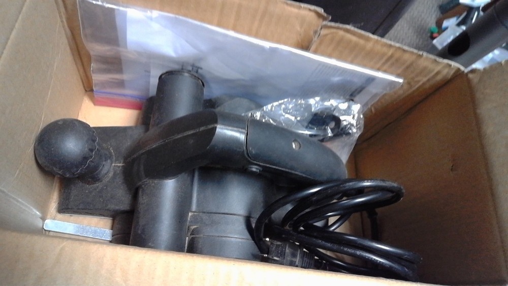 3 1/4 In Electric Planer Drill Master OPEN BOX