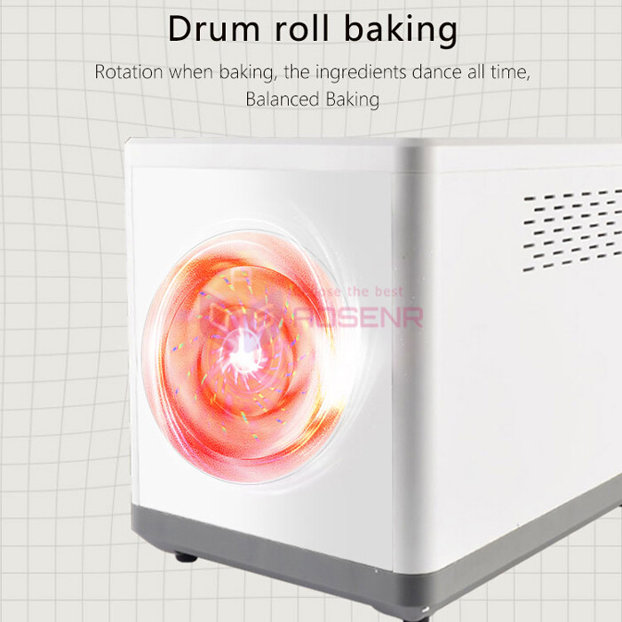 Electric Coffee Bean Roasting Machine Automatic Grains Baking Roaster Machine