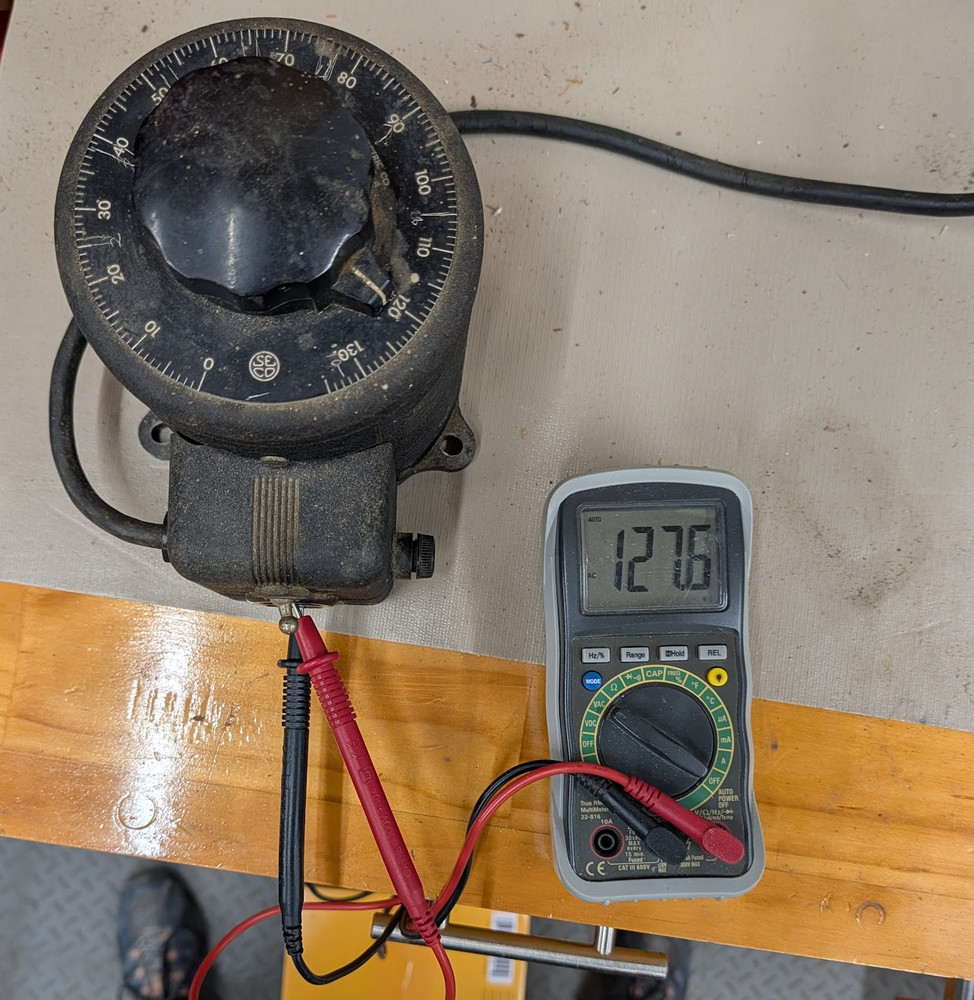 Powerstat 116 Variable Autotransformer 0-135v