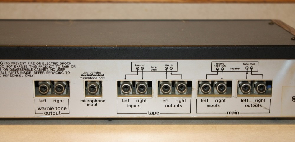 AudioControl Octave Plus D-11 1/3 Octave Equalizer Subsonic Filter RTA