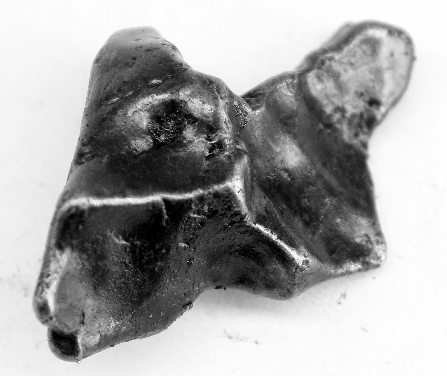 Sikhote-Alin 27.3g Meteorite - Well Shaped Individual With Regmaglypts