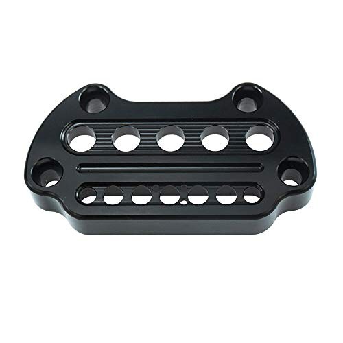 Side Mount Instrument Bracket+Speedometer Relocation Cover fits for Harley