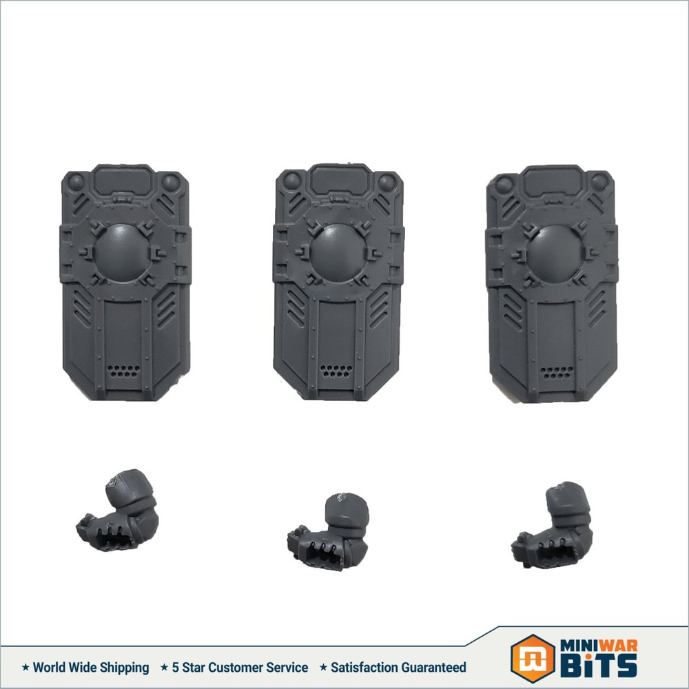 Palanite Subjagator Patrol Vigilance Pattern Assault Shield Bits - Necromunda 40