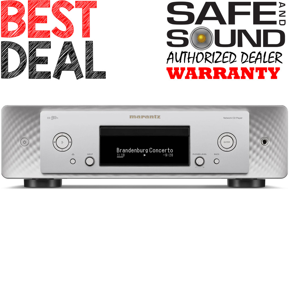 *OPEN BOX* MARANTZ CD50N CD PLAYER WITH USB  | SILVER