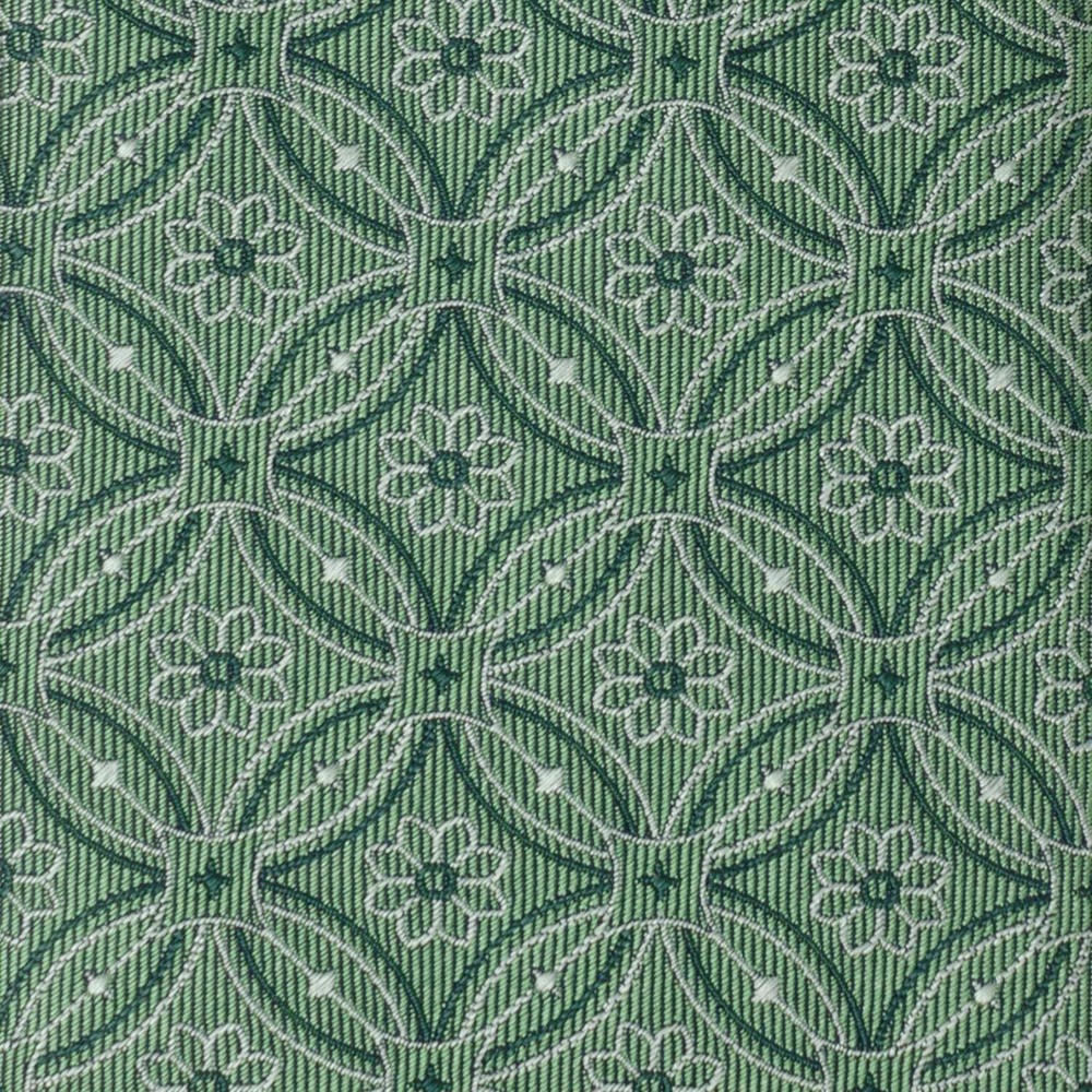 Watercress Green Tiled Men's Tie