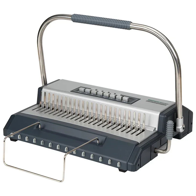 Small Electric S600 Comb Binding Machine Coil Binding Machine Hole Punching