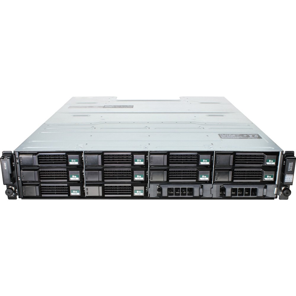 Dell EMC Compellent SC400 Storage Expansion Array 10x 8TB SAS