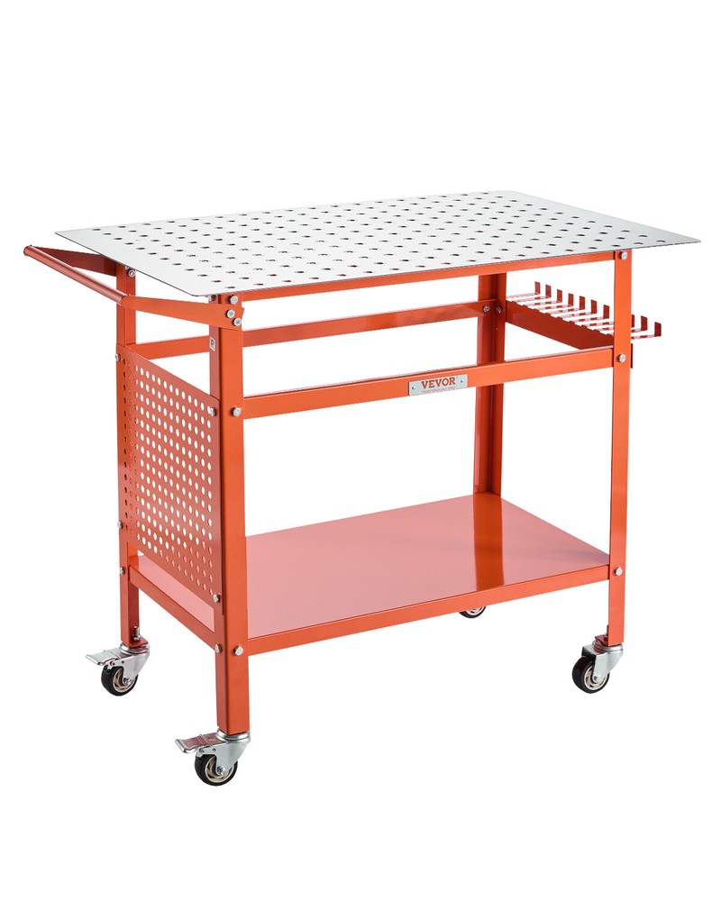 Welding Table 40"x24" Welding Workbench Table with 800LBS Static Weight Capacity