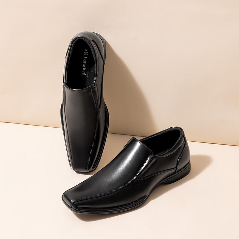 US Mens Oxford Shoes Slip On Loafers Square Toe Business Wedding Dress Shoes