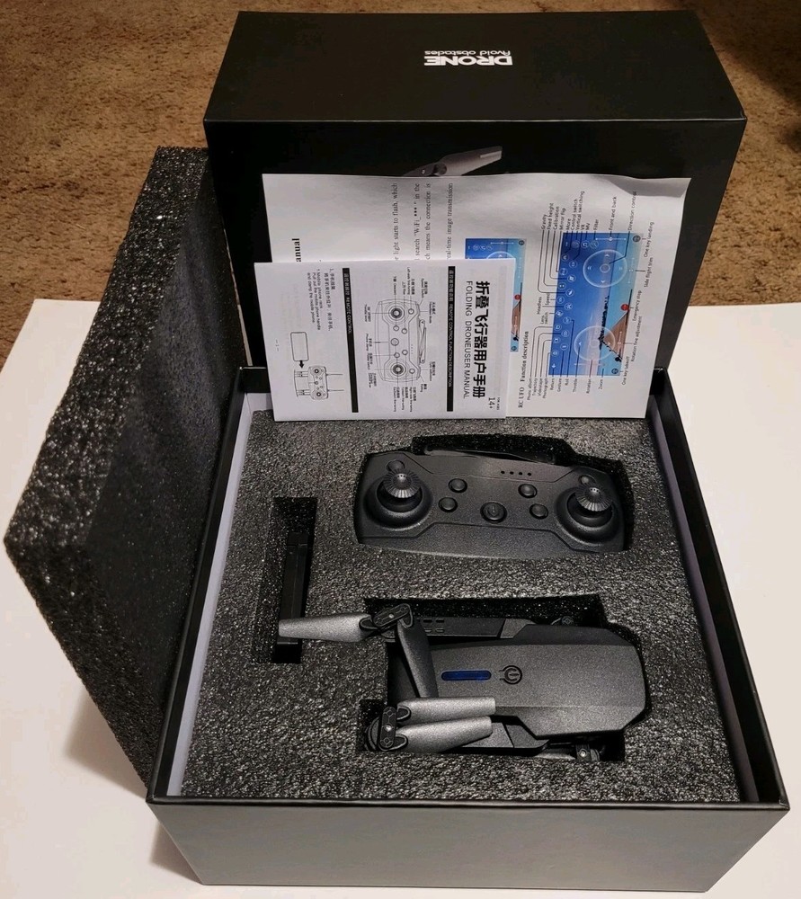 Drone-Avoid Obstacles SMS 4k Camera New Open Box SMS Retail $299