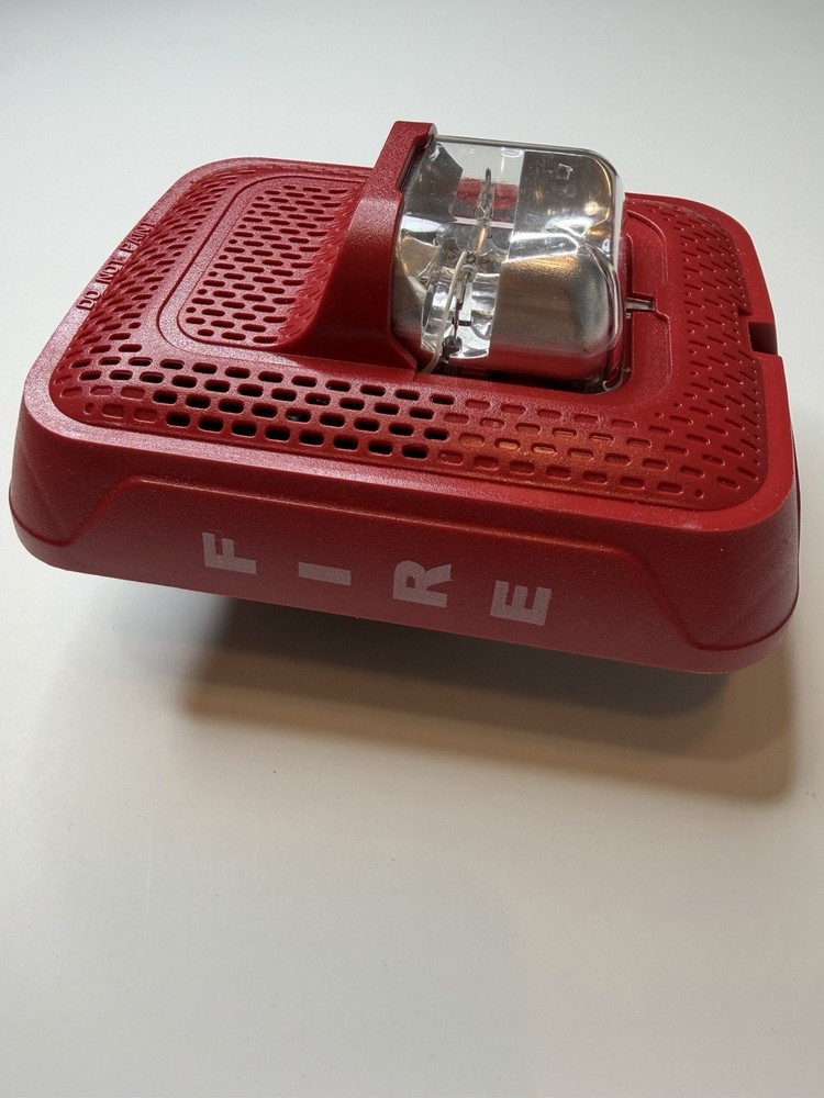 System Sensor SPS RL Wall Speaker Strobe Red Fire Alarm MPN SPS RL Model SPS RL