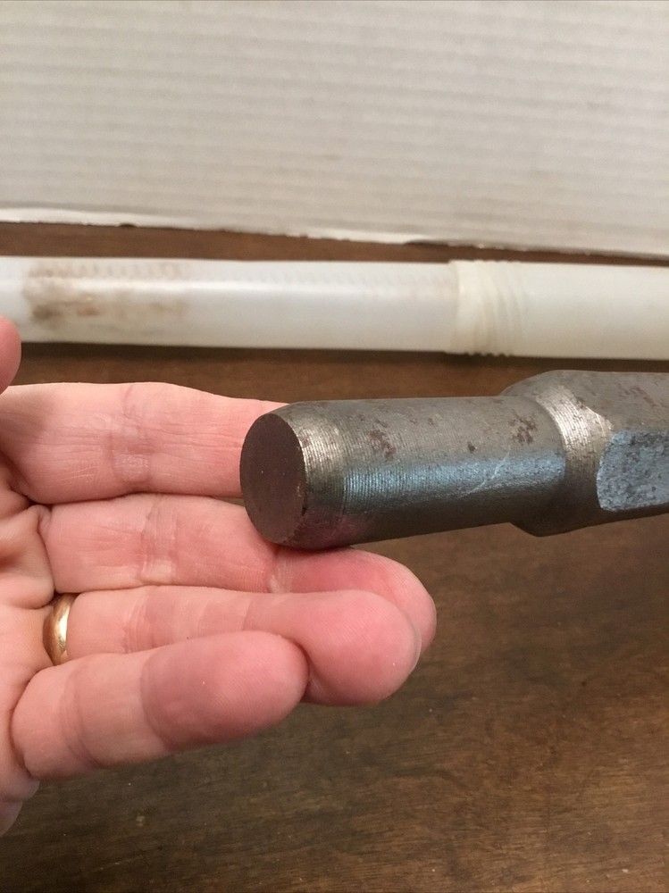 Jack Hammer Jackhammer Bit 1-3/8” Chisel Point 15.5” Length In Case