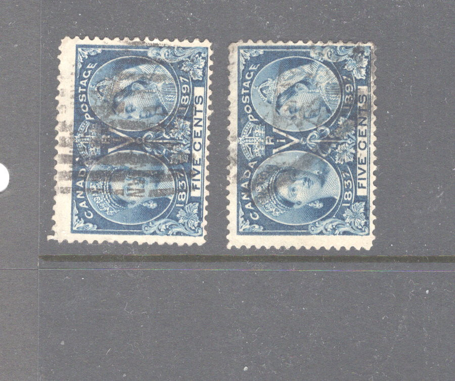 Canada   54    2  used   stamps