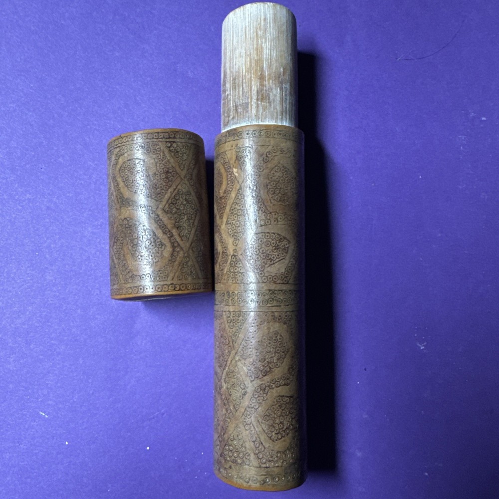 needle vintage bamboo