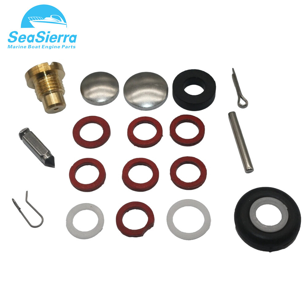 18-7043 Carburetor Repair Kit 0439071 For OMC Johnson 1.5-20 HP 382045 382047
