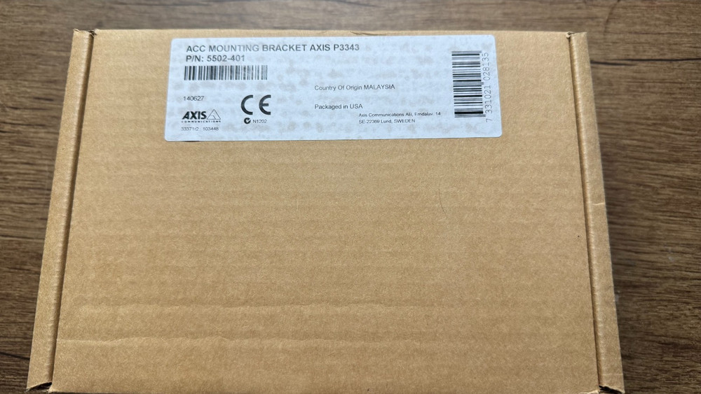 AXIS Communications Mounting Bracket P3343 P/N 5502-401