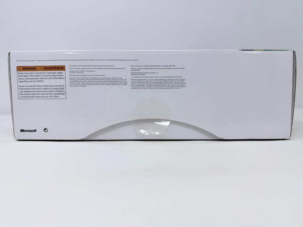 Microsoft Kinect Sensor Xbox 360 & Kinect Adventures- TESTED & WORKS