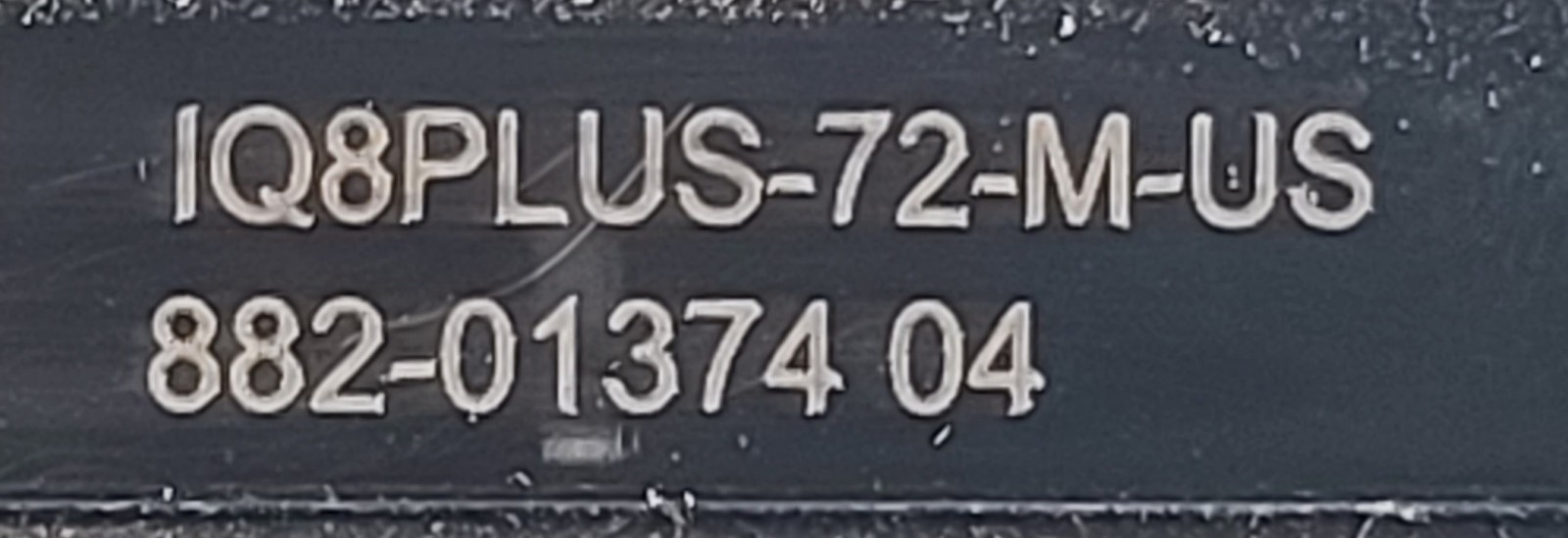 Enphase IQ8+ Microinverter (IQ8PLUS-72-M-US) MC4 Wire Connector w/mntg bracket