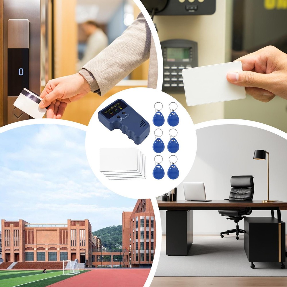 125KHz HANDHELD RFID FOB COPIER READER WRITER DUPLICATOR