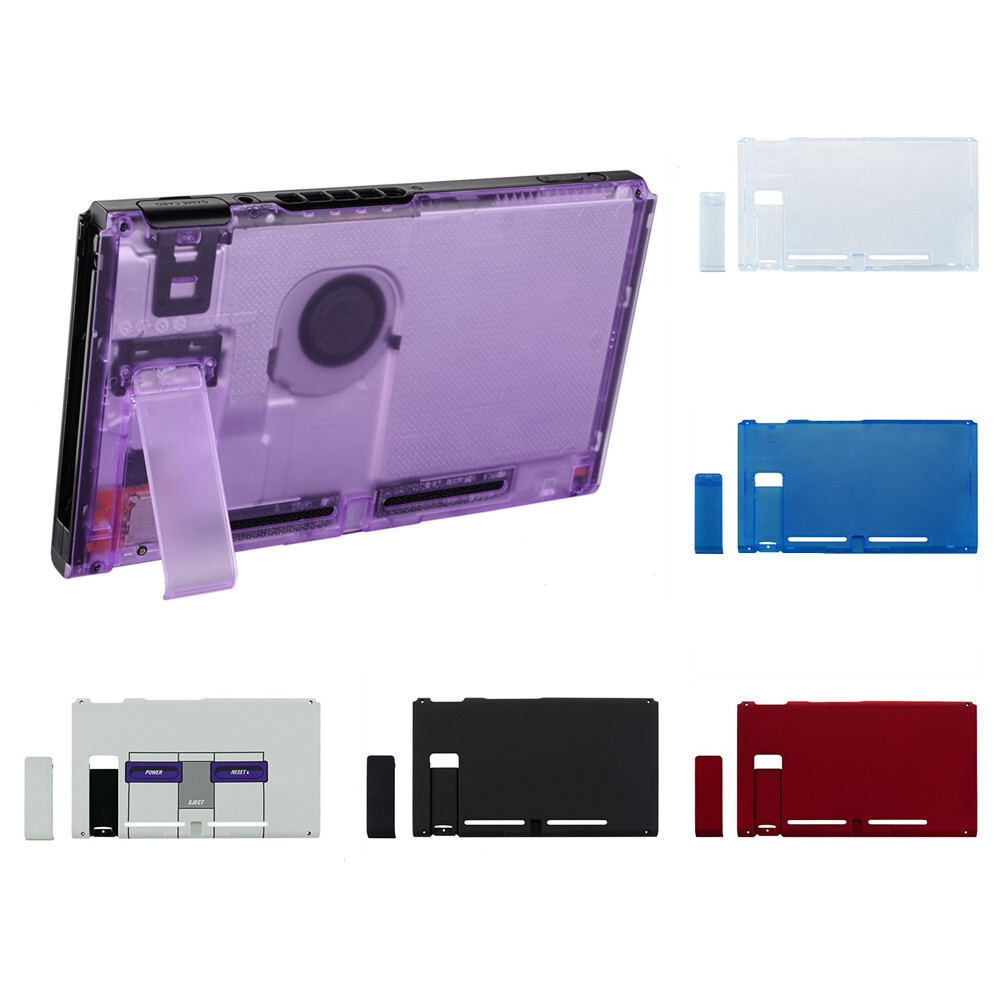 eXtremeRate Console Back Plate & Kickstand Replacement Shell for Nintendo Switch