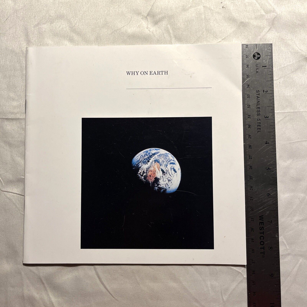 NASA Why On Earth Booklet Space Shuttle Program Exploration Science 1990s