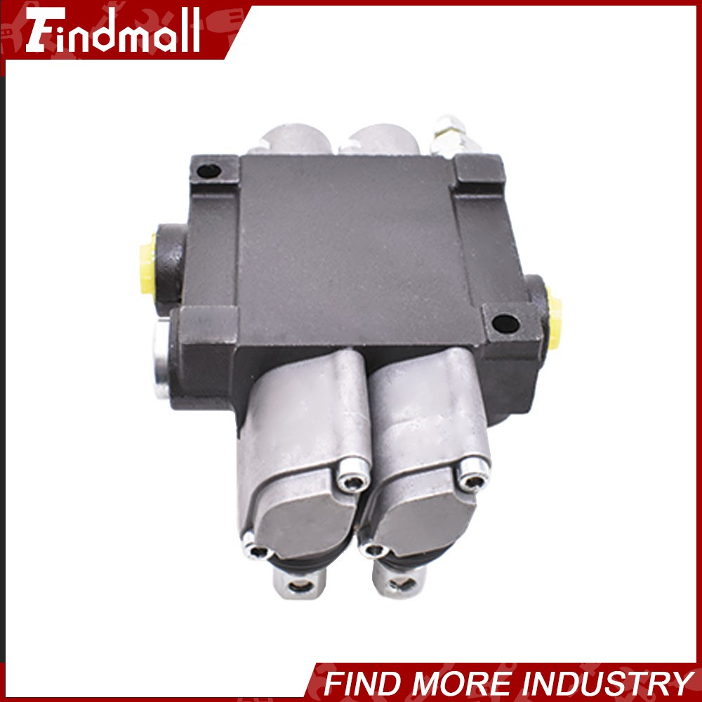 Findmall 2 Spool Hydraulic Control Valve Double Acting 13 GPM +Conversion Plug