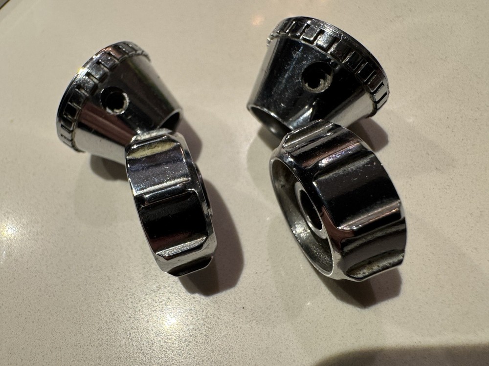 1953 1954 CADILLAC Radio Control Knobs Pair