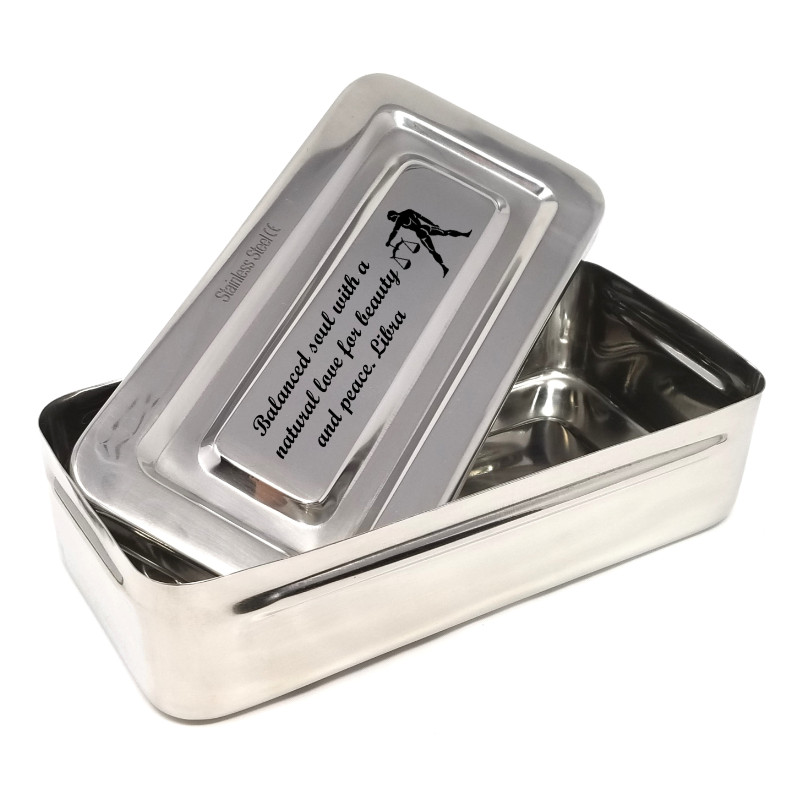 Personalized Libra Zodiac with Your Favorite Text Engraved Durable Keepsake Box