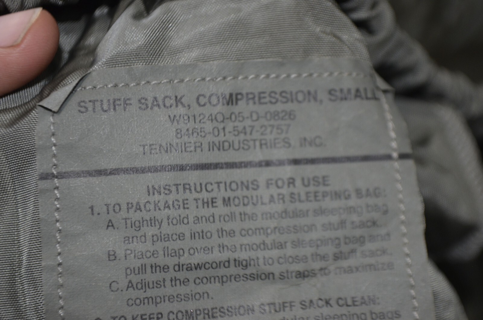 5-Piece Modular Sleep System ACU Digital - Used Very Good