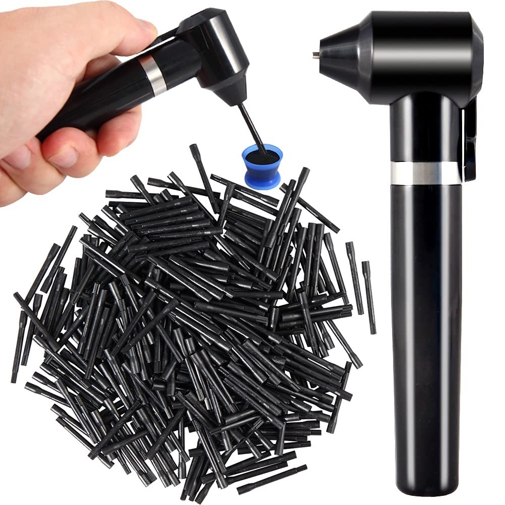 Ink Mixer Tattoo Pigment Mixer Machine with 100Pcs Mixing Sticks Eyebrow Color M