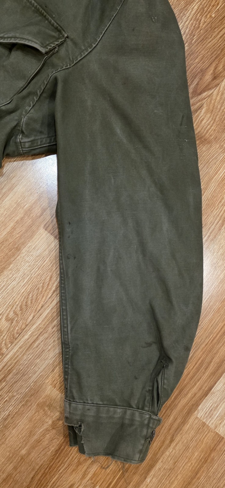 Vintage US Army M-51 Military Field Coat Jacket Korean War Vietnam Era Small Reg