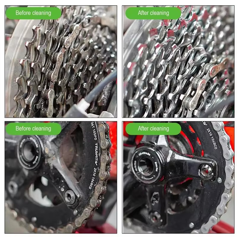 100Ml Bike Drivetrain Cleaner Bicycle Chain Cleaning Maintenance Liquid Degrease