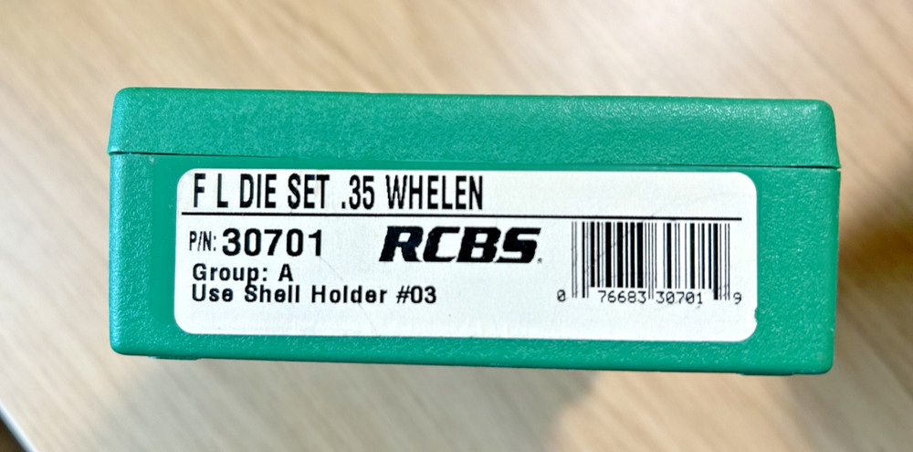 RCBS .35 Whelen Reloading 2 Die Set