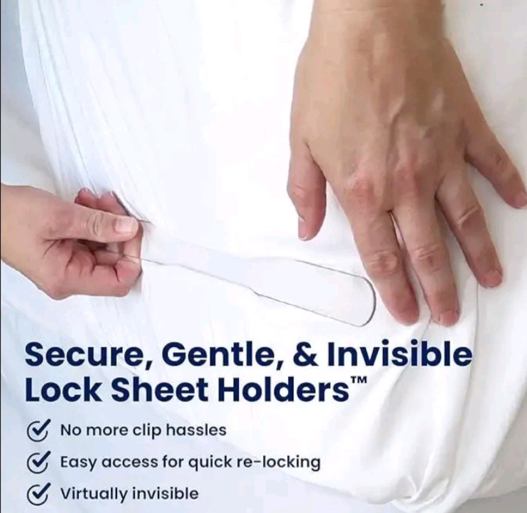 Lock Sheet Holders Keep Sheets Tight Heavy Duty Bed Sheet Holder Corner Fitted